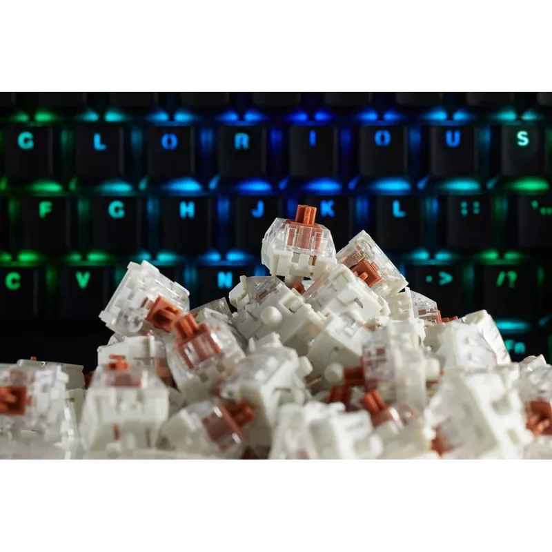 Pelės kilimėlis Glorious Gaming Kailh Speed Bronze jungikliai