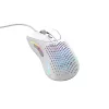 Glorious Gaming Glorious Model D 2 Wired - matinė balta, dešiniarankė, optinė, USB Type-A, 26000 DPI, balta