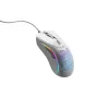 Glorious Gaming Glorious Model D 2 Wired - matinė balta, dešiniarankė, optinė, USB Type-A, 26000 DPI, balta