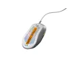 Glorious Gaming Glorious Model D 2 Wired - matinė balta, dešiniarankė, optinė, USB Type-A, 26000 DPI, balta