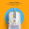 Glorious Gaming Glorious Model D 2 Wired - matinė balta, dešiniarankė, optinė, USB Type-A, 26000 DPI, balta