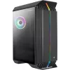 Aerocool GLADIATOR DUO ATX žaidimų korpusas su 3x ARGB 12cm ventiliatoriais, Midi Tower, PC, juodas, ATX, micro ATX, Mini-ITX, ABS, SPCC, žaidimams