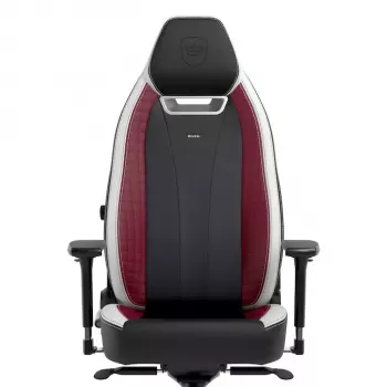 Žaidimų kėdė noblechairs LEGEND Paminkštinta sėdynė Juoda Raudona Balta 150 kg