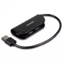 Axagon HUE-X4B sąsajos šakotuvas USB 2.0 480 Mbit/s juodas