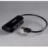 Axagon HUE-X4B sąsajos šakotuvas USB 2.0 480 Mbit/s juodas