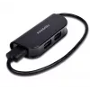 Axagon HUE-X4B sąsajos šakotuvas USB 2.0 480 Mbit/s juodas