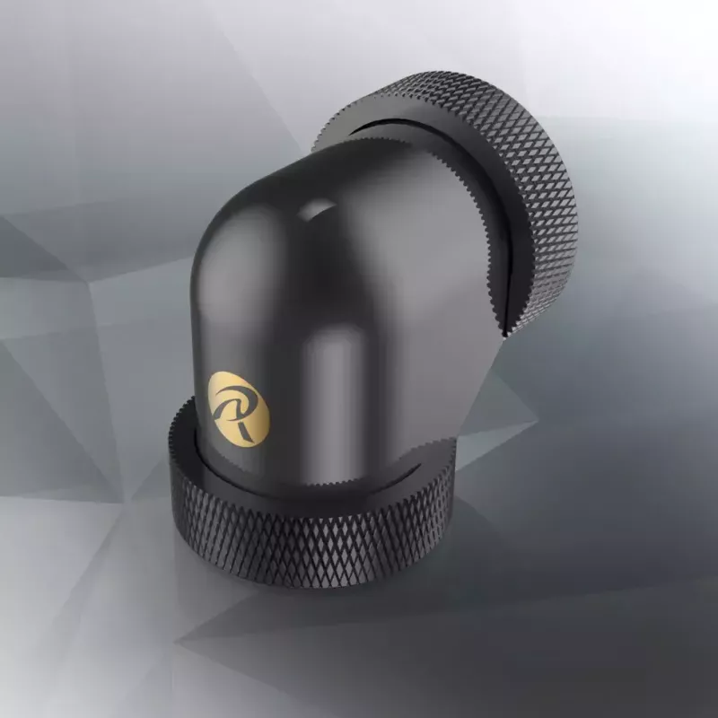 Fitingas RAIJINTEK PELIAS žalvaris juodas 23 mm x 23 mm x 33 mm