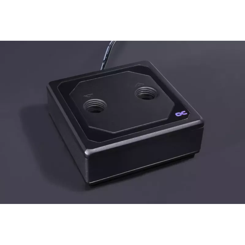 Vandens blokas Alphacool 13082 Žalvaris Varis Juodas 70 mm