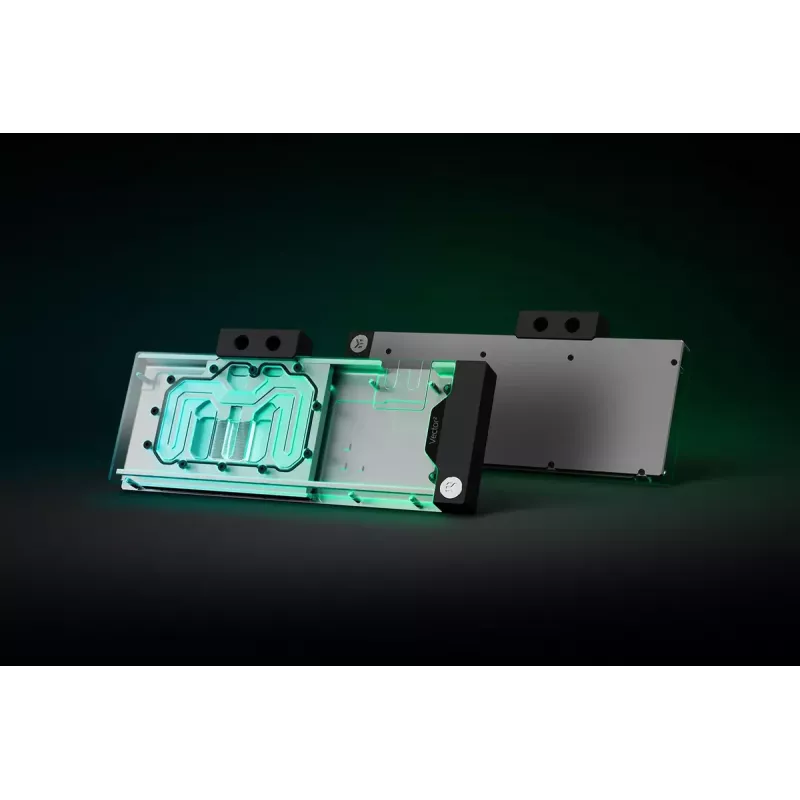 EK Water Blocks EK-Quantum Vector2 XC3 RTX 3080/90 galinė plokštė, aliumininė, sidabrinė