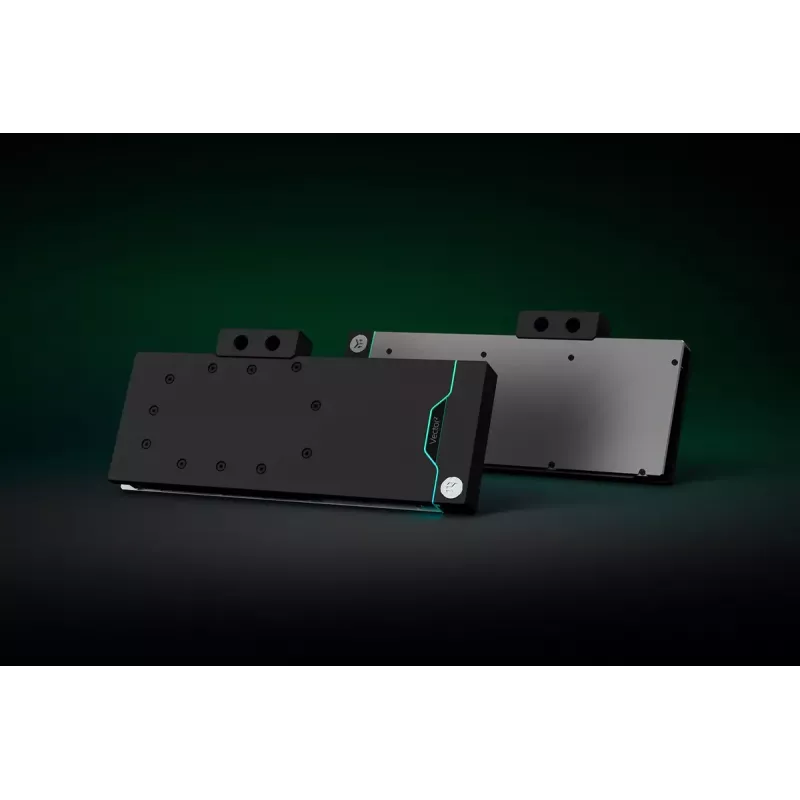 EK Water Blocks EK-Quantum Vector2 XC3 RTX 3080/90 galinė plokštė, aliumininė, sidabrinė