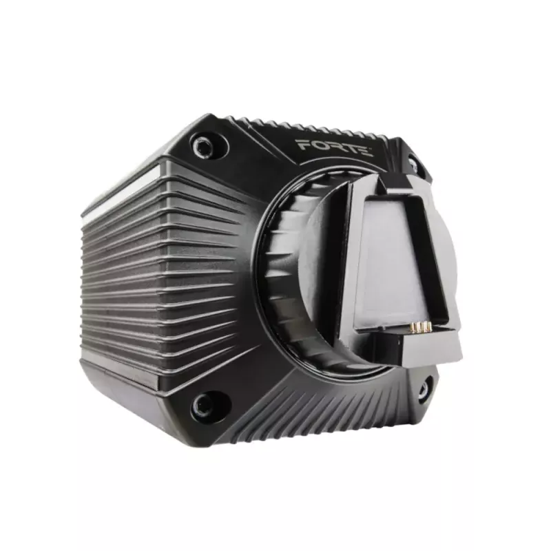 Vairo bazė Asetek 40-020-0020003 — žaidimų vairo bazė, 400 W, PC, juoda/balta, 132×293×133 mm