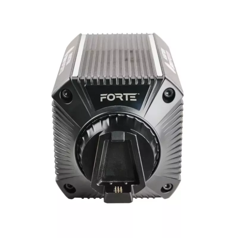 Vairo bazė Asetek 40-020-0020003 — žaidimų vairo bazė, 400 W, PC, juoda/balta, 132×293×133 mm