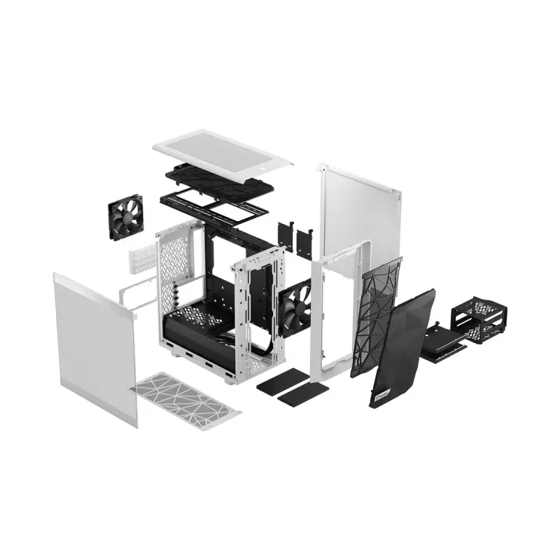 PC korpusas Fractal Design Meshify 2 Mini balta
