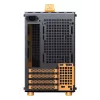 Kompiuterio korpusas JONSPLUS MATX Handle Case Z20 - juodai oranžinis