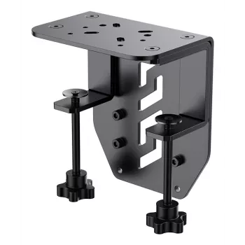 Moza Racing Flight BaseTable Clamp, skrydžio bazės stalo spaustuvas, juoda, plienas, AB9 FFB Base, 145 mm, 102 mm
