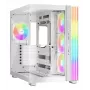 PC korpusas be quiet! LIGHT BASE 600 LX White Midi Tower — ATX, šoninis langas, ARGB priekis, USB-C, palaiko 360 mm radiatorių