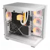PC korpusas be quiet! LIGHT BASE 600 LX White Midi Tower — ATX, šoninis langas, ARGB priekis, USB-C, palaiko 360 mm radiatorių