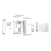 PC korpusas be quiet! LIGHT BASE 600 LX White Midi Tower — ATX, šoninis langas, ARGB priekis, USB-C, palaiko 360 mm radiatorių
