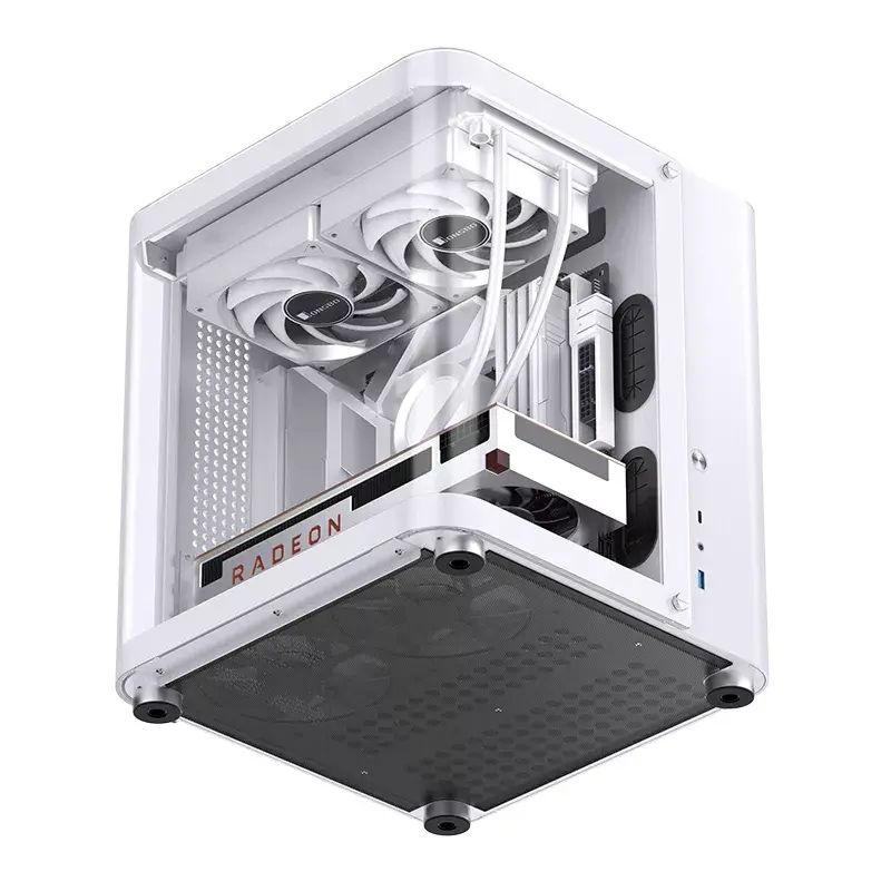Kompiuterio korpusas Jonsbo TK-1 2.0 Mini Tower baltas
