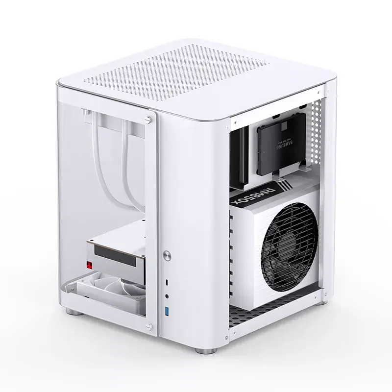 Kompiuterio korpusas Jonsbo TK-1 2.0 Mini Tower baltas