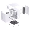 Kompiuterio korpusas Jonsbo TK-1 2.0 Mini Tower baltas