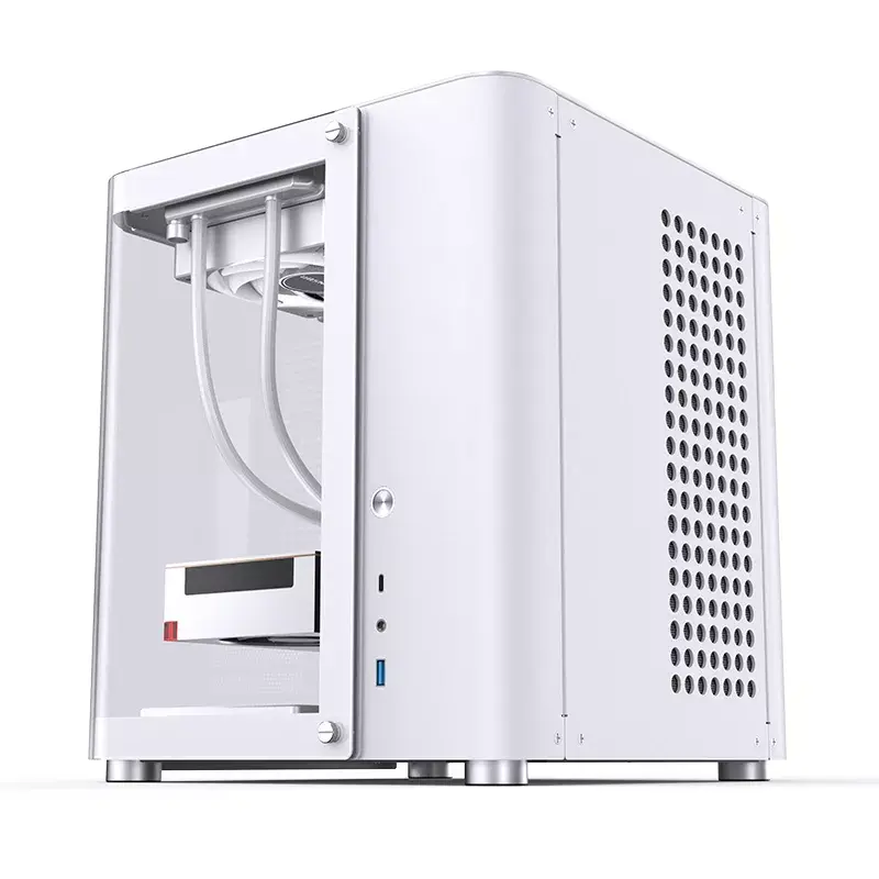 Kompiuterio korpusas Jonsbo TK-1 2.0 Mini Tower baltas