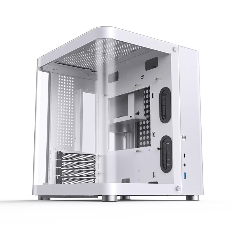 Kompiuterio korpusas Jonsbo TK-1 2.0 Mini Tower baltas