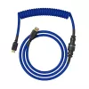 Suvyta USB laidas GLORIOUS mechaninėms klaviatūroms, GMMK Cobalt Blue GLO-KB-ACC-CBL-COIL-CBLU