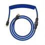 Suvyta USB laidas GLORIOUS mechaninėms klaviatūroms, GMMK Cobalt Blue GLO-KB-ACC-CBL-COIL-CBLU