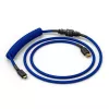 Suvyta USB laidas GLORIOUS mechaninėms klaviatūroms, GMMK Cobalt Blue GLO-KB-ACC-CBL-COIL-CBLU