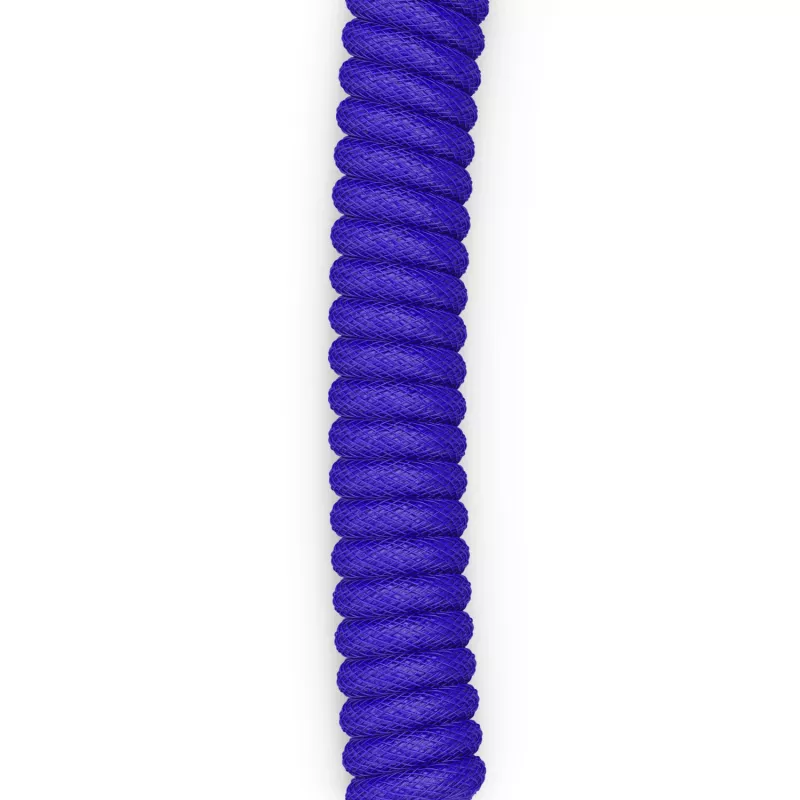 Suvyta USB laidas GLORIOUS mechaninėms klaviatūroms, GMMK Cobalt Blue GLO-KB-ACC-CBL-COIL-CBLU
