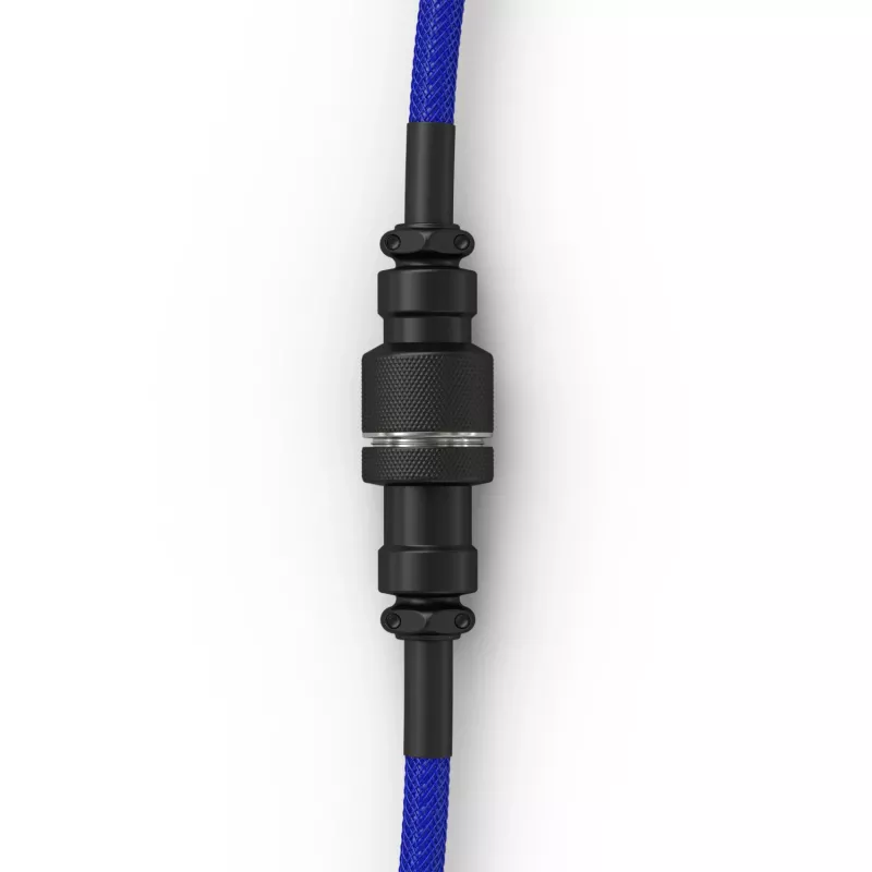 Suvyta USB laidas GLORIOUS mechaninėms klaviatūroms, GMMK Cobalt Blue GLO-KB-ACC-CBL-COIL-CBLU