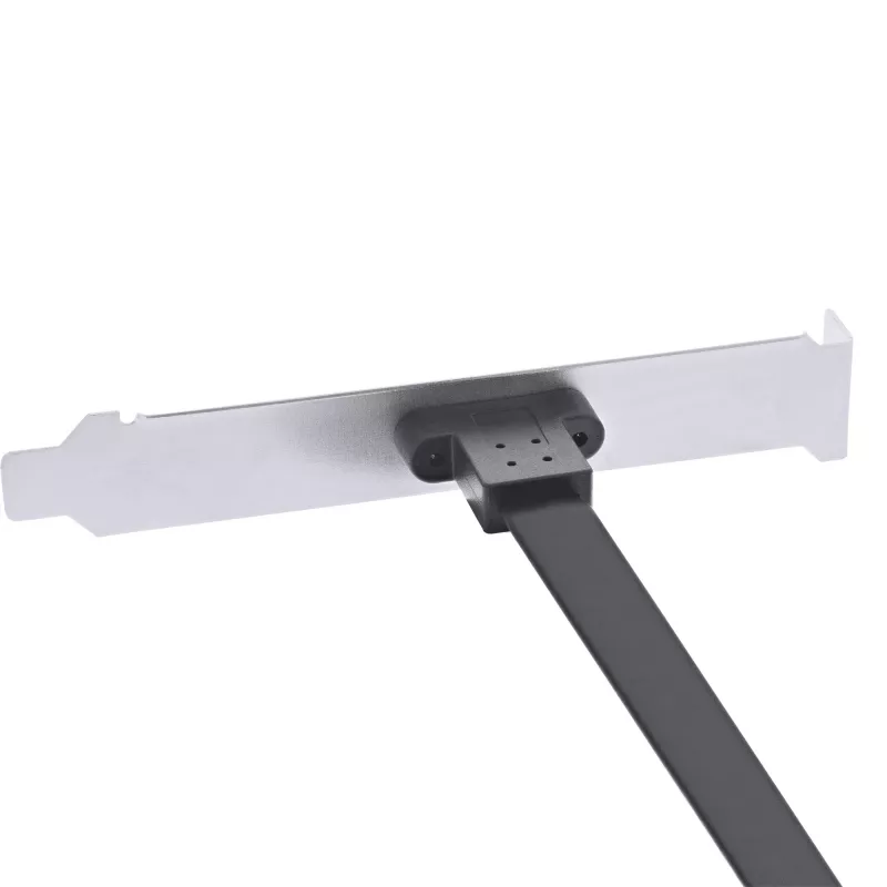 “InLine” PCI lizdo laikiklis, USB-C į USB 3.2 priekinio skydelio Key-A vidinis, 0,3 m