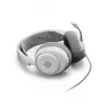 STEELSERIES Arctis Nova 1 laidinės ausinės, 3,5 mm, binauralinės, baltos, 1,2 m laidas, nuimamas, ištraukiamas mikrofonas