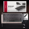 Axagon HMC-KB-US, USB 5Gbps centrinė stotelė su klaviatūra, HDMI 4K/60Hz, 3x USB-A, SD/mSD, garsas, PD 100, JAV išdėstymas