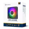 Ventiliatorius Sidabrinėstone VISTA 120 ARGB 12 cm juodas 2000 RPM FDB