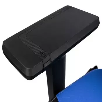 Kompiuterinė žaidimų kėdė Nitro Concepts X1000 Apmušta sėdynė Juoda Mėlyna 135 kg