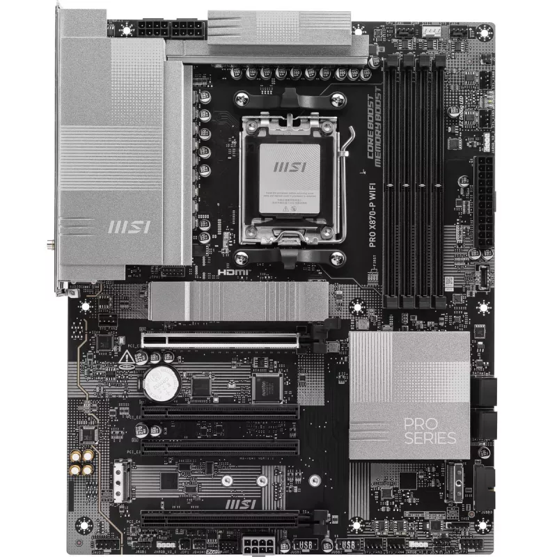 Motininė plokštė MSI PRO X870-P WIFI, AMD X870, Socket AM5, ATX