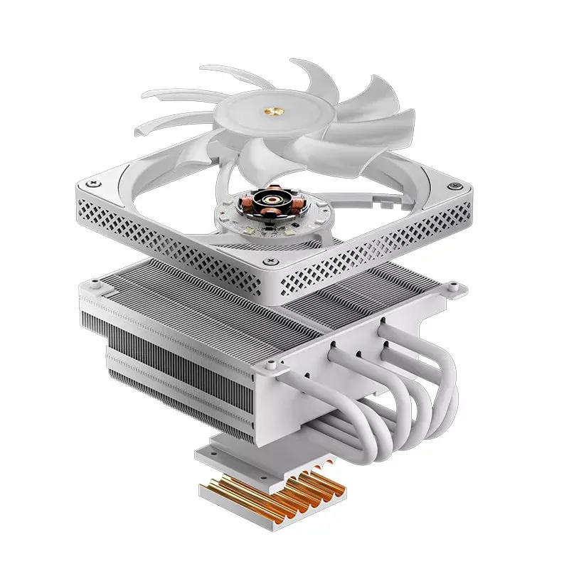 Oro aušintuvas Jonsbo HX6200D 12 cm 700-1800 RPM White