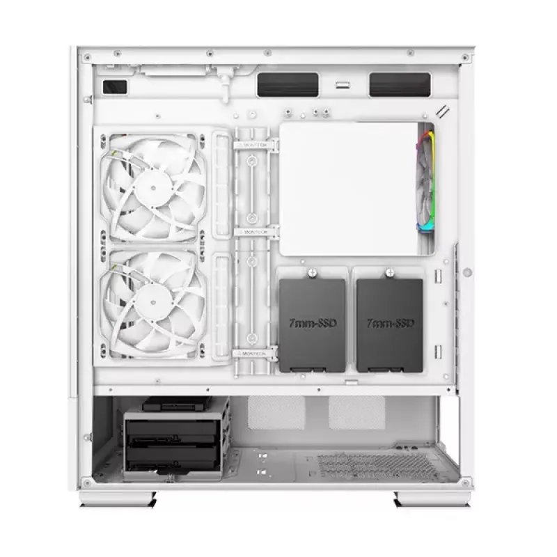 PC korpusas Montech SKY TWO Midi Tower baltas