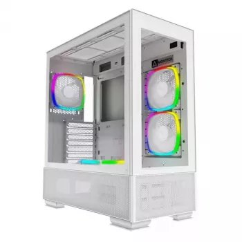 PC korpusas Montech SKY TWO Midi Tower baltas