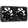 Aerocool ASTRO24 Dual Fan PC 12cm ARGB LED Antivibracinė atrama juoda