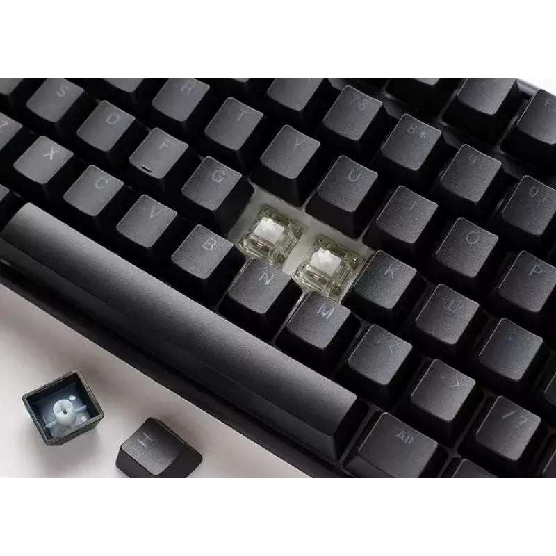 Ducky One 3 Classic TKL klaviatūra, žaidimams, USB, mechaninė, 87 klavišai, RGB