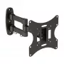 InLine sieninis laikiklis TFT/LED/Plazminiams ekranams 58–107 cm (23–42 coliai) pakreipiamas/pasukamas, VESA 100x100–200x200, maks. 30 kg, juodas