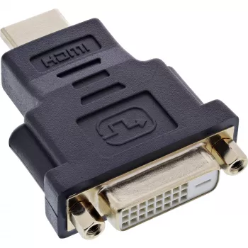InLine HDMI į DVI adapteris, kištukas / 24+1 lizdas, auksuotas, 4K2K
