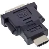 InLine HDMI į DVI adapteris, kištukas / 24+1 lizdas, auksuotas, 4K2K