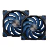 Fan Akasa ALUCIA SC Processor Fan 14 cm Juoda Blue Hydro Dynamic Bearing