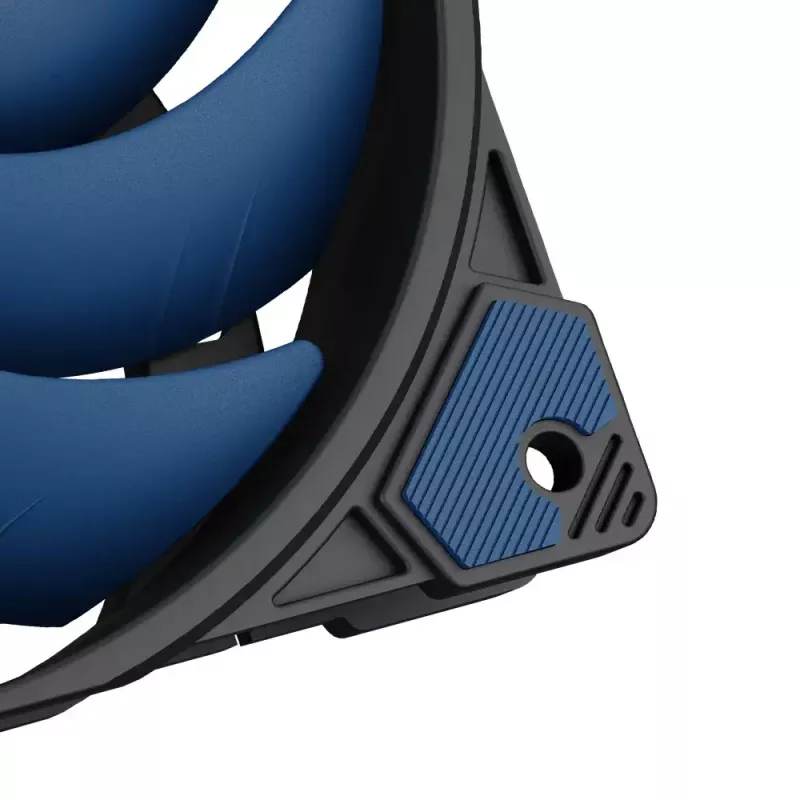 Fan Akasa ALUCIA SC Processor Fan 14 cm Juoda Blue Hydro Dynamic Bearing