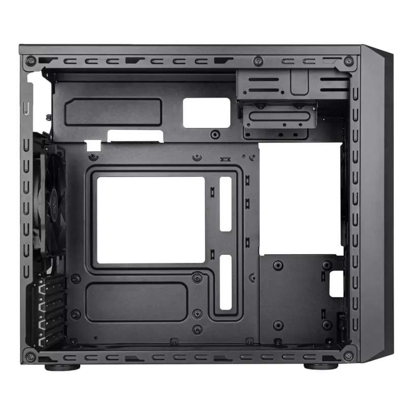 PC korpusas Sidabrinėstone FARA 311 Micro ATX, juodas