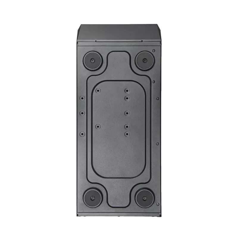 PC korpusas Sidabrinėstone FARA 311 Micro ATX, juodas